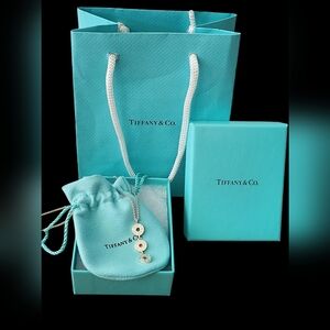 Tiffany & Co. Turquoise Blue Pendant Necklace with Silver Accents